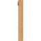 Ekena Millwork Traditional Slat Smooth Bracket w/ Offset Brace, Western Red Cedar, 5 1/2"W x 46"D x 46"H BKT0604X46X46TRA06SWR - alternate 2